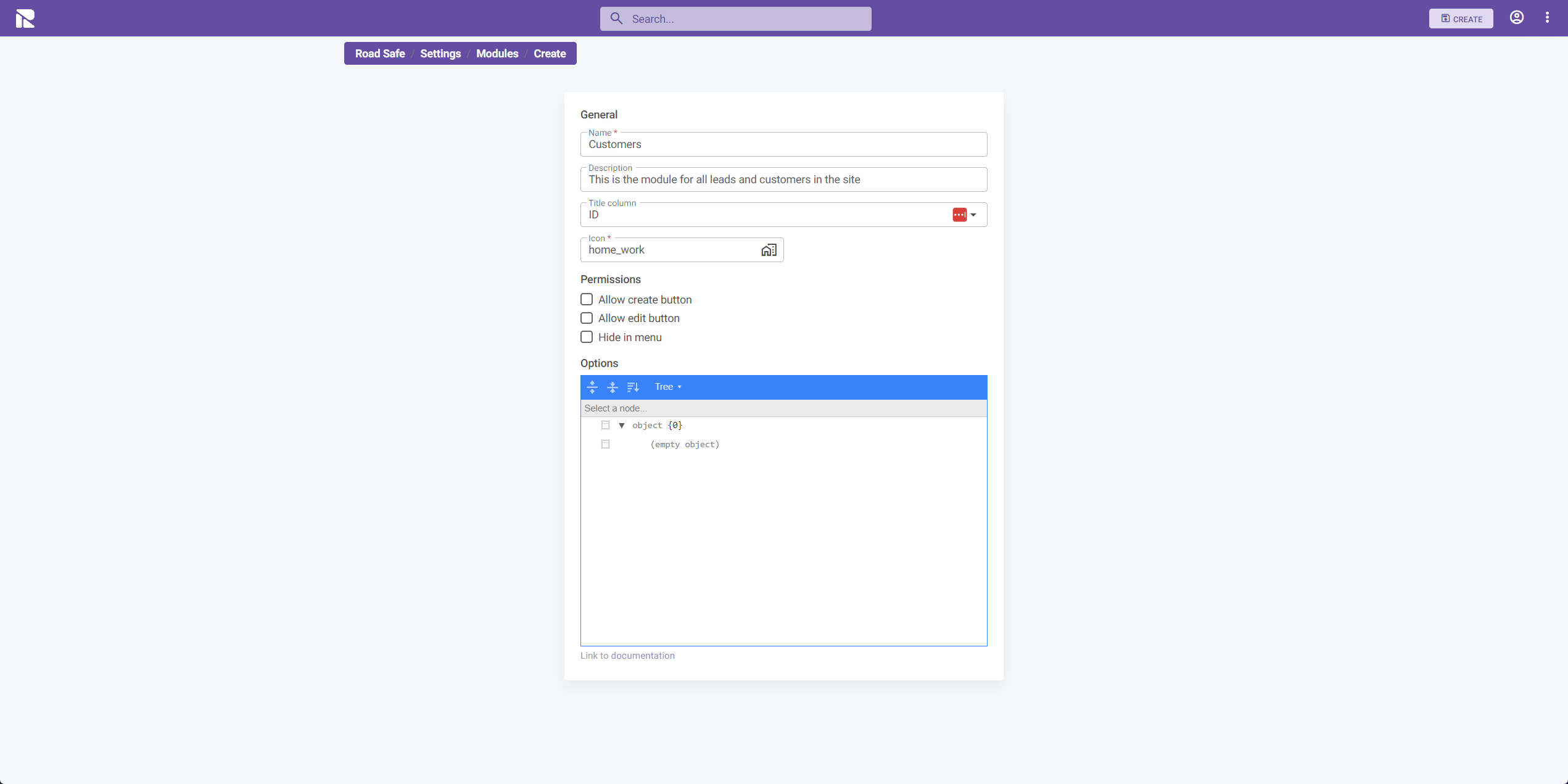 Module Configuration Overview